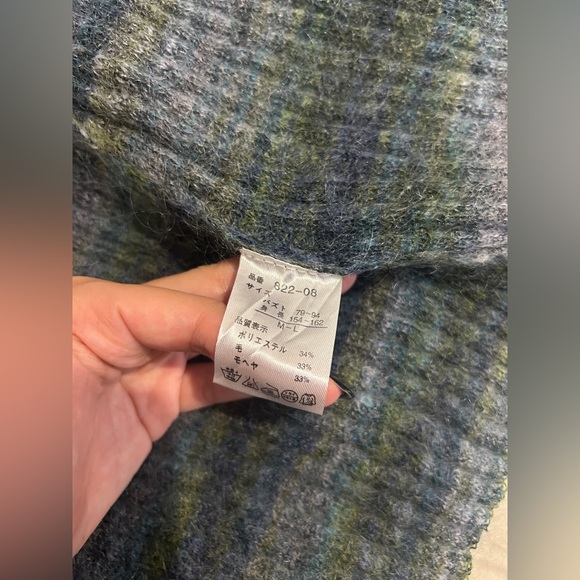 Mohair wool vintage cardigan - Picture 3 of 5